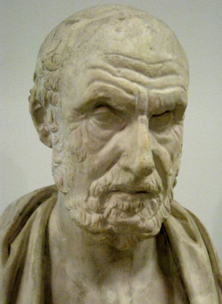 Hippocrates (bust, Pushkin Museum)